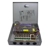 Caja De Alimentación para cámaras de videovigilancia, tira LED Pixel de 12V, 5A, 10A, 20A, 30A, 4/9/18 puertos, 110V, 220V ► Foto 1/6