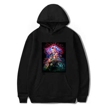 

New Arrival Stranger Things Print Hoodie Male/Female Spring Fall Winter personality pullovers Men Women Unisex Hooded Sweatshirt