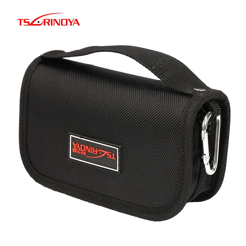  TSURINOYA Sequins Bag 15CM*9CM*3CM Oxford cloth waterproof Spoon Bag Fishing Lure Bag High capacity - 32910570865