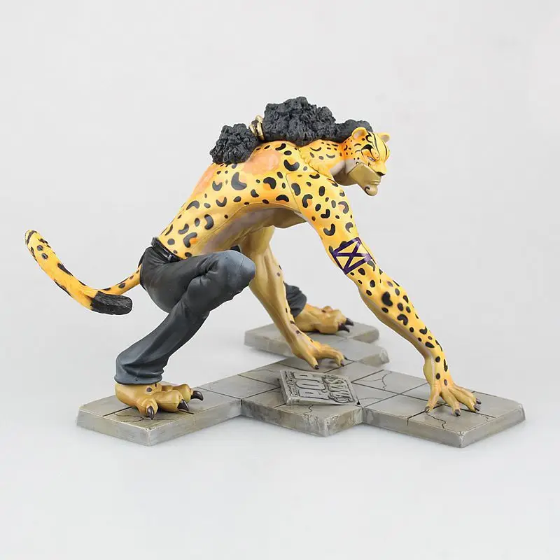 

Anime One Piece Rob Lucci Rucchi CP9 The cheetah form paper 1/8 Scale Printed PVC Figure Collectible Model Toy
