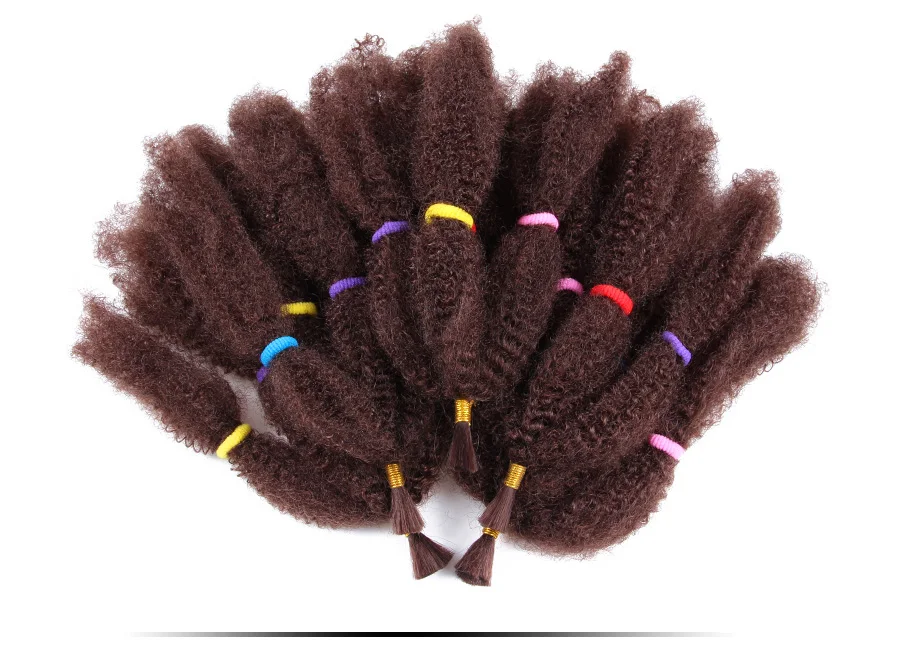 Tranças de Cabelo Resistente ao Calor Extensão do Cabelo Alileder Marley Sintético Polegadas Preto Marrom Afro Kinky Granel Crochê Torção Trança 12 11 polegadas preto marrom afro kinky granel resistente