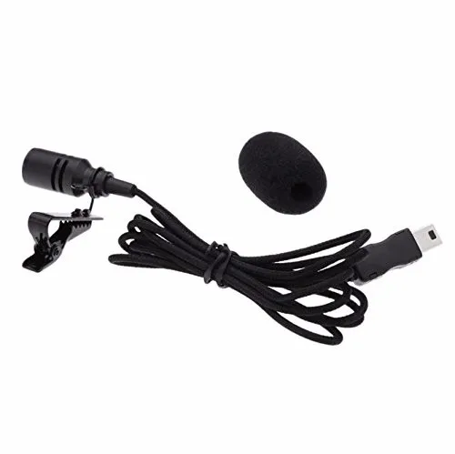 

Just Now High Quality 1.15M Omni-Directional USB External Microphone with Collar Clip on Mic for Gopro Hero 4 3+ 3 Camera
