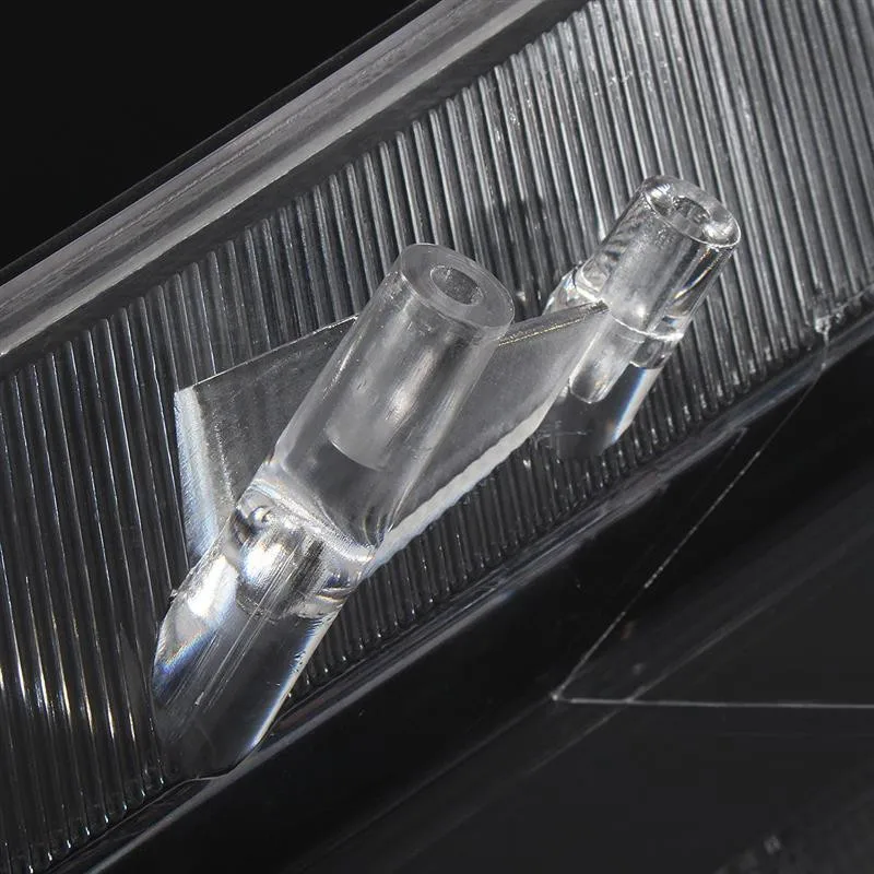 Tanie 1 para lewy + prawy samochód soczewki reflektorów szklana lampa pokrywa abażur Bright Shell Auto akcesoria samochodowe wyczyść dla Mazda 6 2003 2008