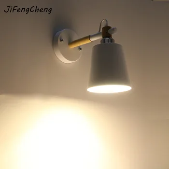 

Simple Modern Led Wall Lamp Nordic Creative Stair Lamp Bedside Lamp Lamps for Bedroom Wall E27 Indoor Lighting Fixtures