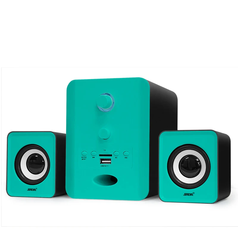 Bluetooth Колонка SADA проводная 2 1 дюйма поддержка TF/FM/U|speaker stereo|speaker pccomputer speakers |