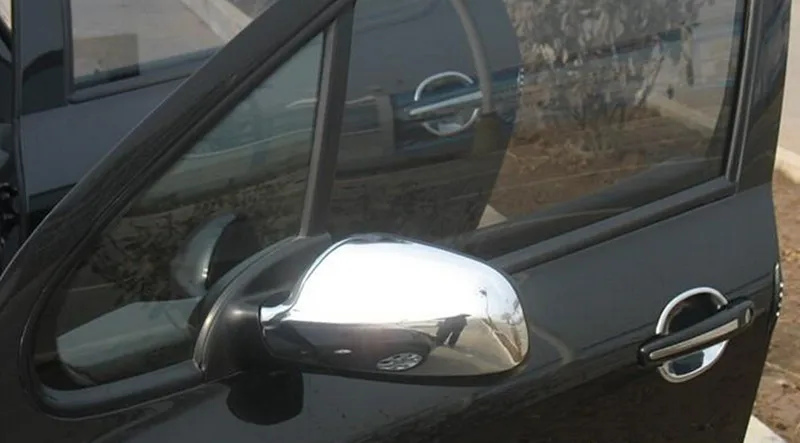 Door Side Wing Rearview Mirror Case Side Mirror Chrome Cover For Peugeot 307 CC SW 407 2004-2012 Accessories 2pcs Car Styling