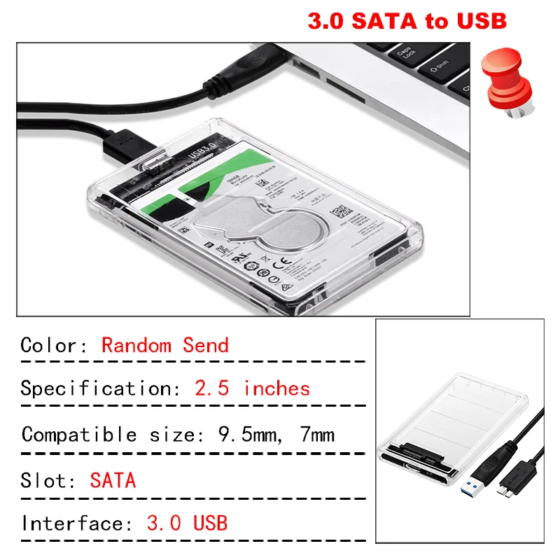 YLHDD-S301-hdd case nas sata m.2 msata nvme pcie to usb hdd docking station 2.5 3.5 9.5mm hdd box usb 3.0 ssd case disk for orico ugreen