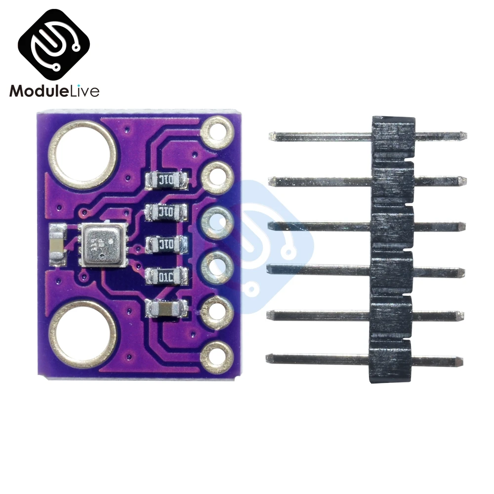 

WS16 BME280 IIC I2C SPI High Precision Atmospheric Digital Temperature Humidity Barometric Pressure Altitude Sensor Module