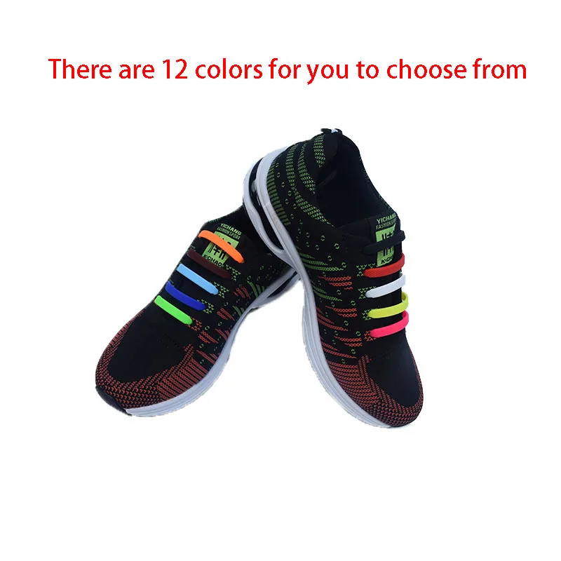 

Chaussure Led Dragonscales Odern 8pcs/set Practical Fashionable Men Women Lazy Hammer Type No Tie Shoelaces Elastic Silicone