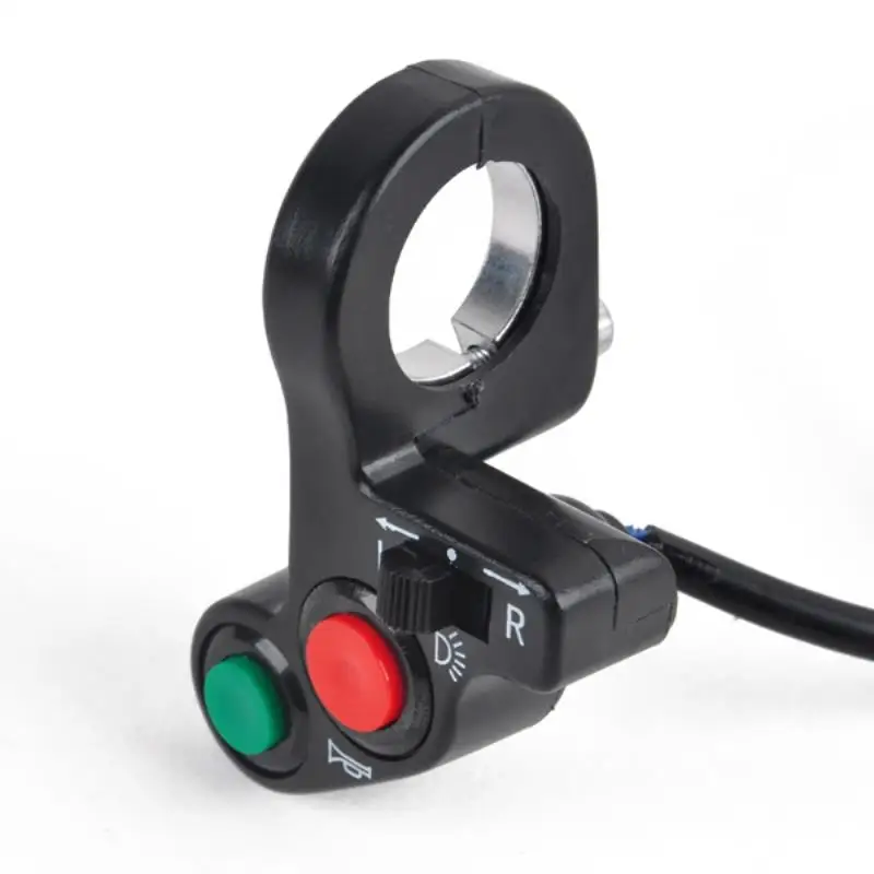 Motorcycle Turn Signal Light Switch Horn ON/OFF Button For 7/8" Motorbike Dia Handlebars Accessories Electric Bike Scooter