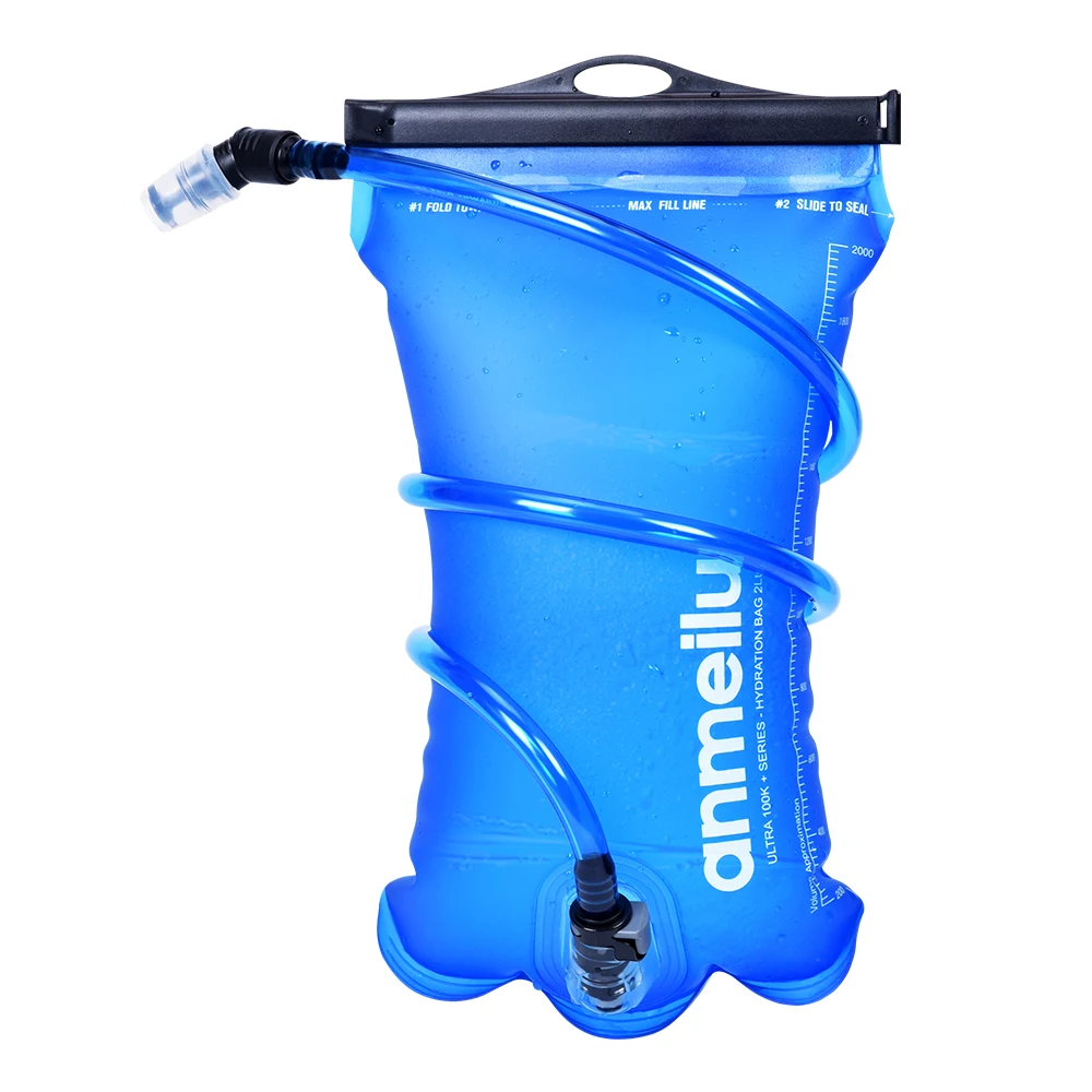 2L Outdoor Water Bag Cycling Running Hydration Bladder Leak Proof