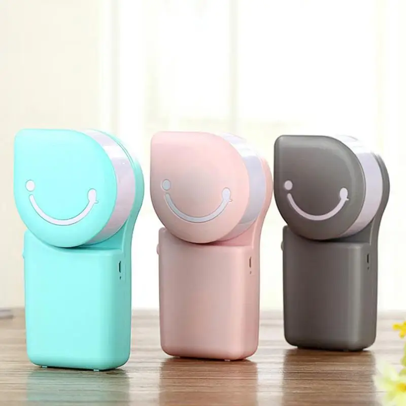

Mini Fan USB Rechargeable Cooling Fan Handheld Cooling Fan Table Desktop Cooler Air Conditioner for Home