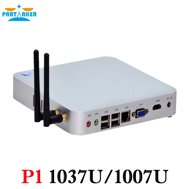 2017 New Arrival Fanless Mini Computer PC with 4G RAM no HDD SSD 29MM Extreme Ultra