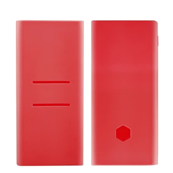 

Scrub Silicone Case for Xiaomi Power Bank 2C New 20000mAh PLM06ZM Rubber Shell Cover for Portable External Battery Pack