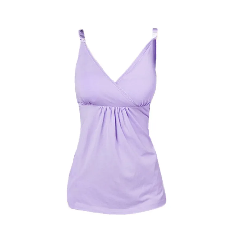 Pregnancy clothes Women Underwear Bra Breastfeeding Condole Belt Vest Type  Maternity Tops Clothes  #4M03 (3)