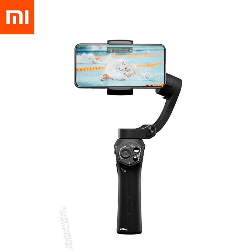 

Xiaomi Mijia Snoppa Smart Foldable Mobile Phone Three-axis Stabilizer Multifunction intelligent Trace for Hiking Travel Shooting