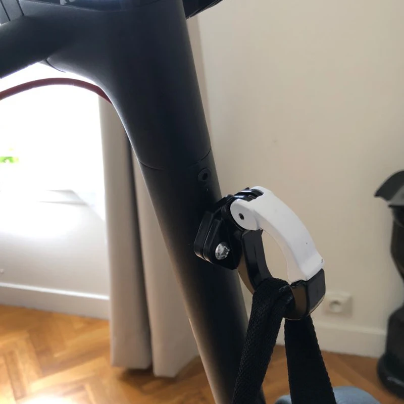 Xiaomi Mijia M365 سكوتر كهربائي الجبهة هوك شماعات خوذة أكياس مخلب DIY أداة لوح التزلج أدوات زجاجة الأمتعة ناقل البضائع