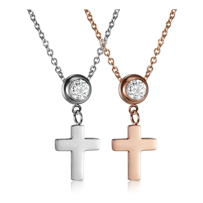 Buy Cross Necklaces Crystal Pendants Necklaces For Women Trendy Necklaces