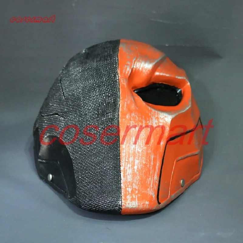 Новая версия оранжевая маска Deathstroke шлем Arkham Deathstroke маска для косплея реквизит для Хэллоуина