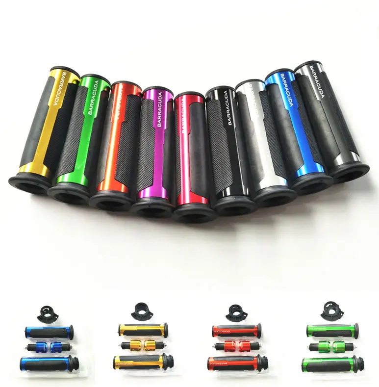 

7/8 "22mm Universal Road & Racing CNC Aluminum for Barracuda Motorcycle Handle Bar Caps Handlebar Grips For honda CBR1000RR/FIRE