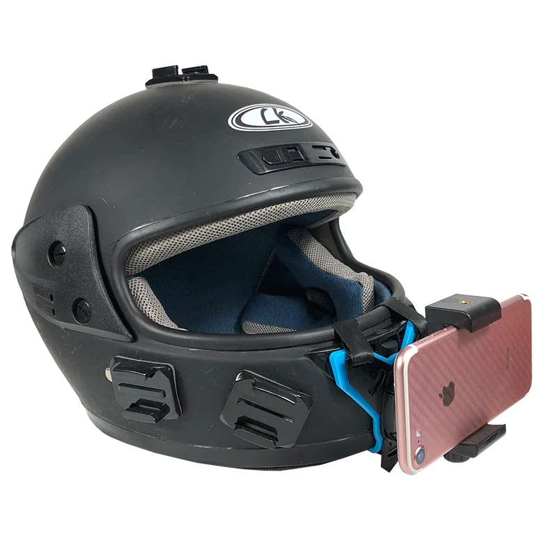 Кронштейн для подбородка мотоциклетного шлема смартфона адаптер Gopro Hero 7 6 5 4 3 + SJCAM