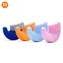 Горячая Xiaomi Mijia Yiyohome портативный в форме птицы Расческа Антистатические Широкие зубы качающийся гребень для Youpin