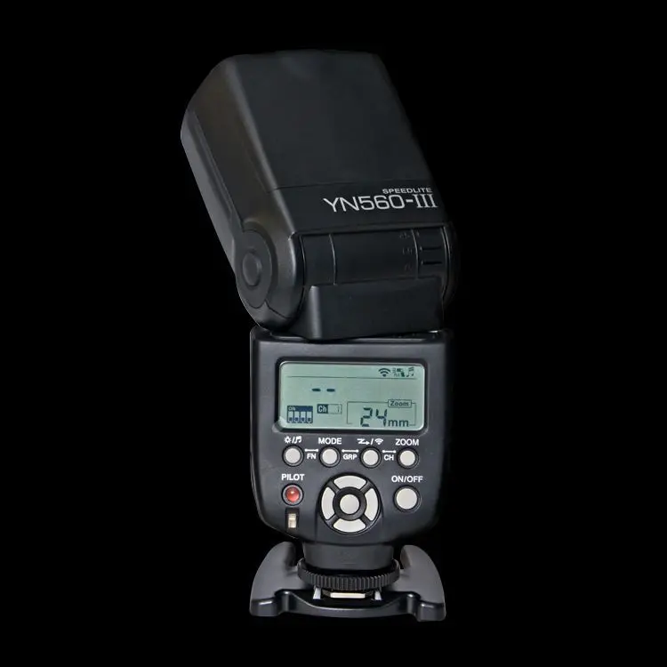 Yongnuo YN560 III Беспроводная вспышка Speedlite со встроенным 2,4 ГГц радио для Fuji DSLR камеры для RF-603/RF-602