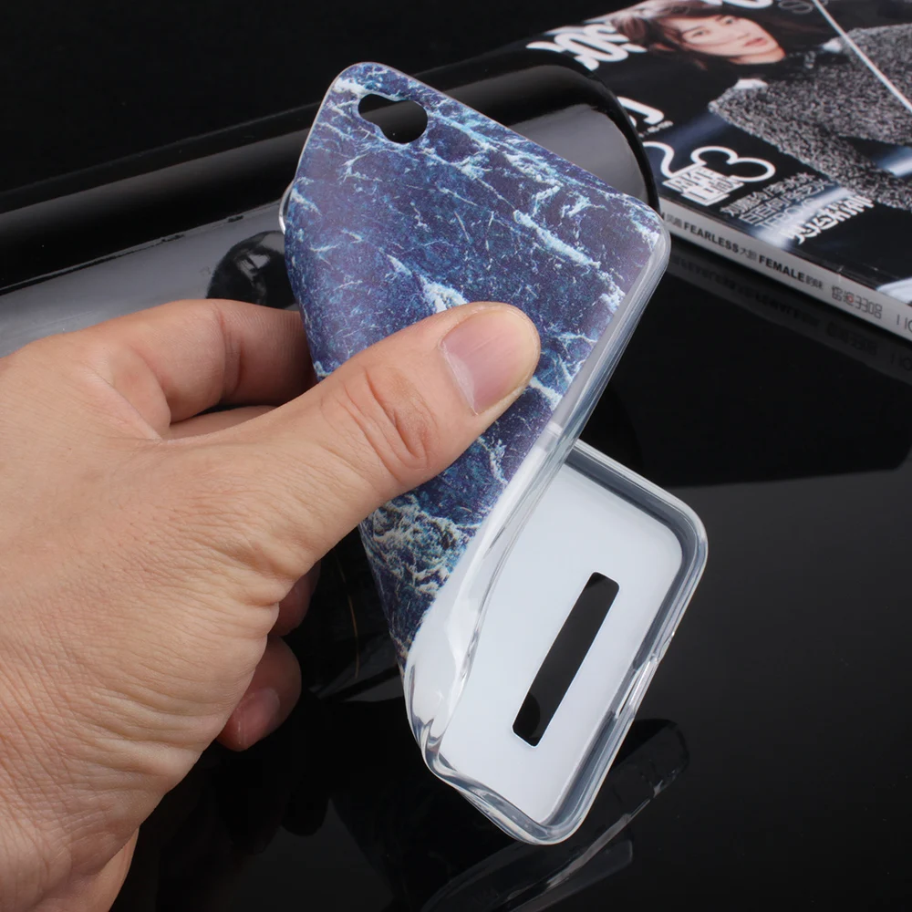 Hongbaiwei для Xiaomi 4 чехол мягкий TPU Тонкий телефона 4A 3 Pro Marbling наклейка задняя