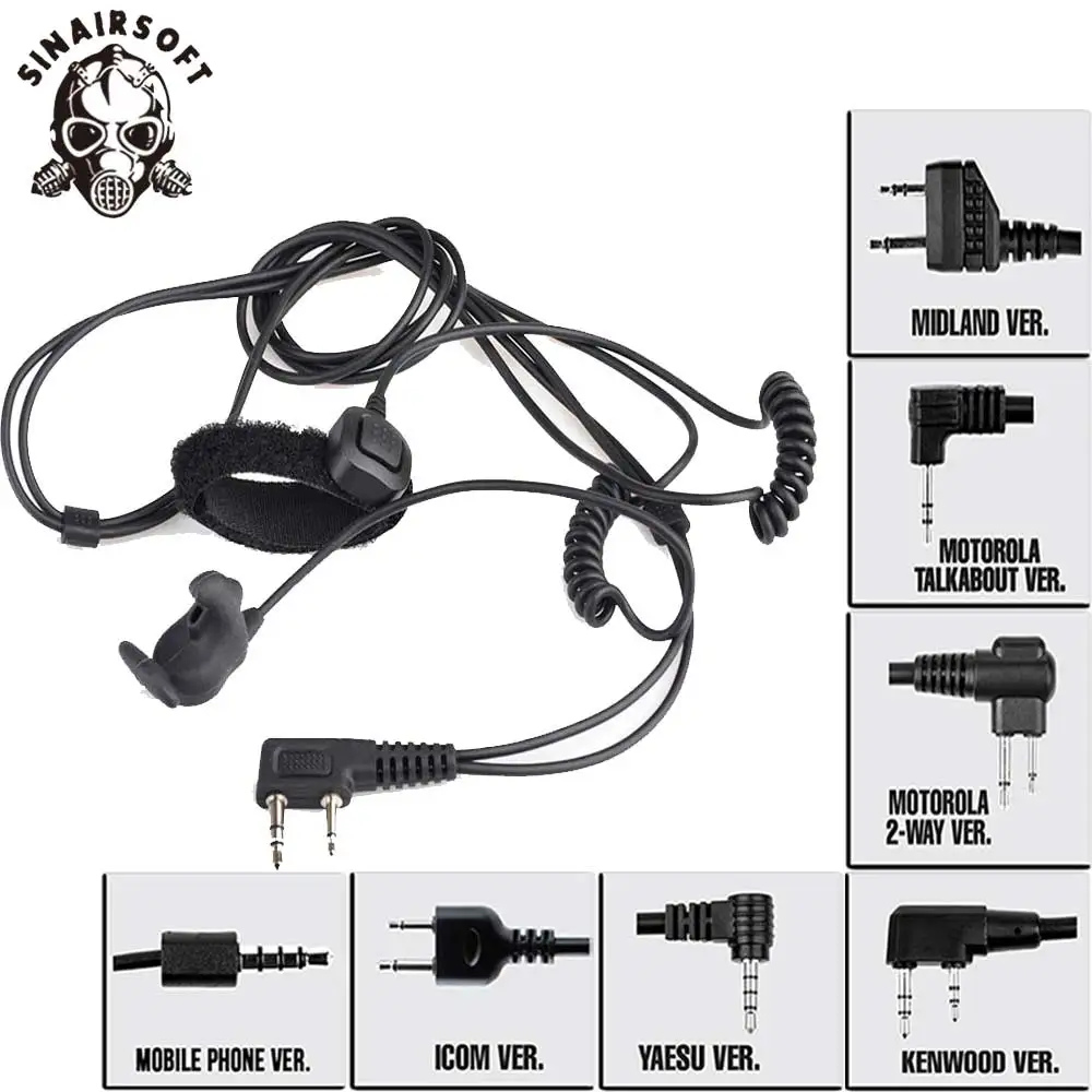 Z-fone de Ouvido de Condução Tático com Dedo com Borracha de Silicone Óssea Ptt Z010 13 High Quality Esporte e Lazer