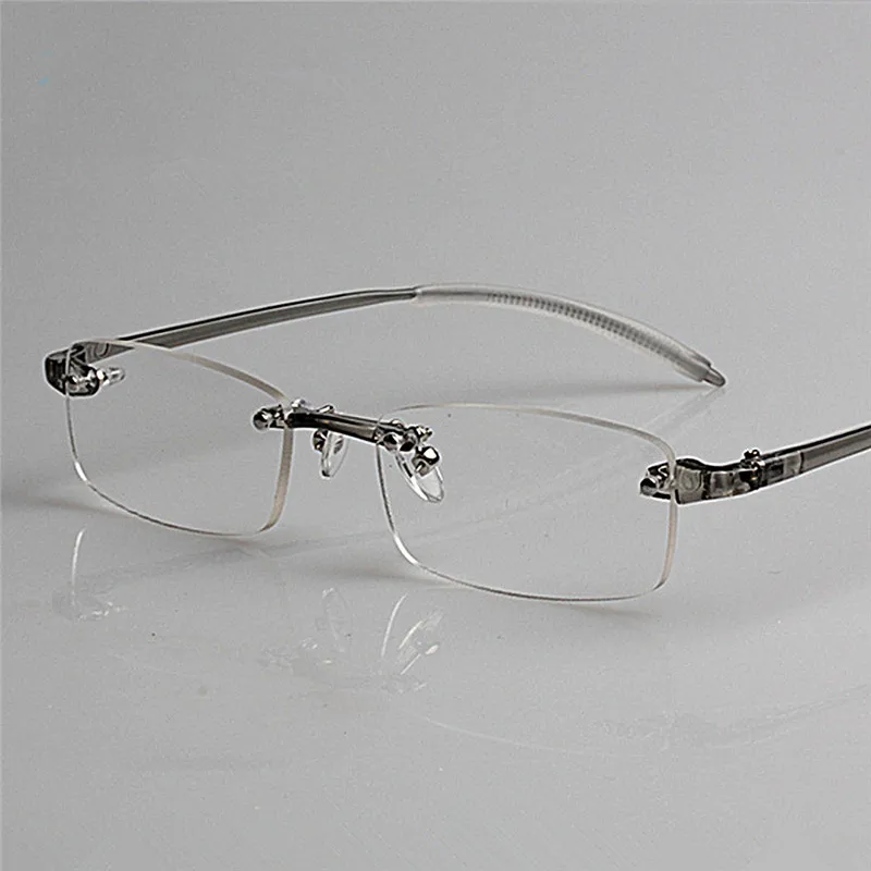 

Special Price Plastic Reading Eyewear Women Rimless Unisex Reading Glasses Men Women Presbyopic Eyeglasses Gafas De Lectura