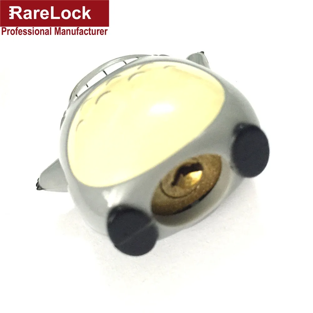 Rarelock мини-замок Тоторо Шиншилла замок такой же для мужчин и женщин пара с Путешествия Спорт багаж сумка Рюкзак Сумочка DIY f