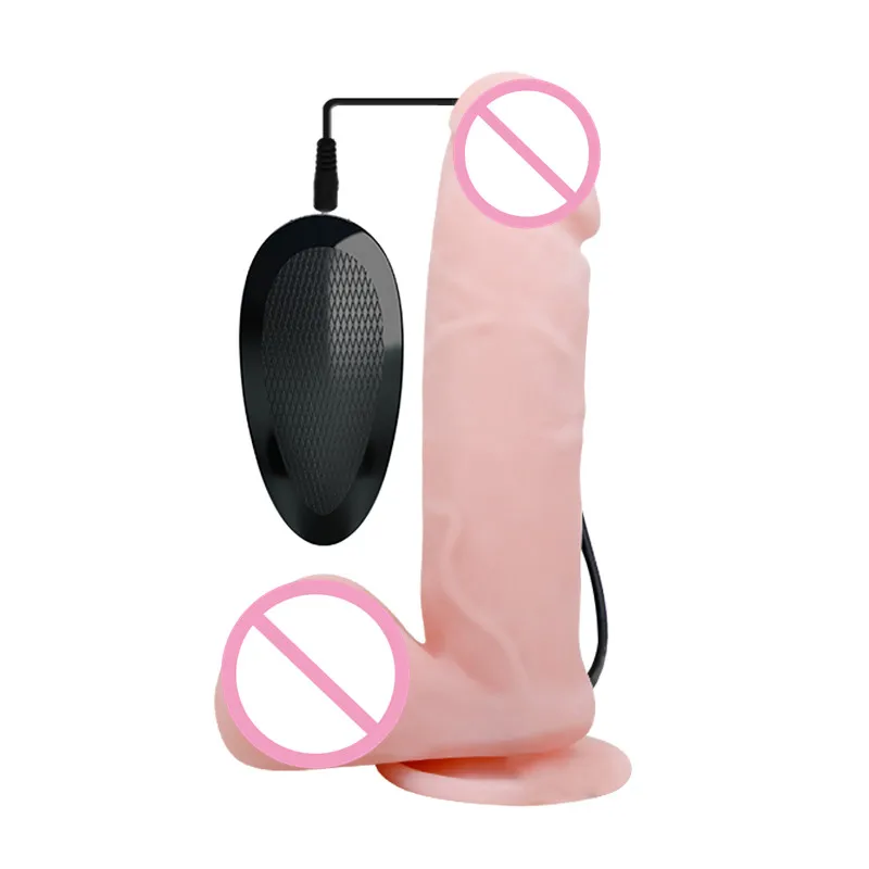 Realistic Big font b Dildo b font Vibrator G spot Massager Suction Cup Adult Sex Toy