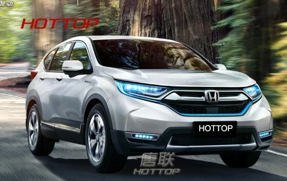 ABS углеродное волокно текстура оконные переключатели Крышка для Honda CRV CR-V LHD Автомобильный Стайлинг внутренняя рама