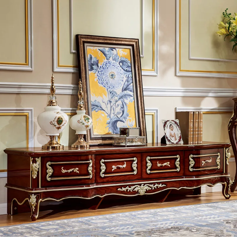 النمط الأوروبي التلفزيون مجلس الوزراء ، حامل تلفاز لغرفة المعيشة من فوشان الأثاث