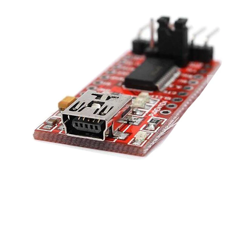 Модуль адаптера последовательного преобразователя FT232RL FTDI USB в TTL для Arduino 3 В 5