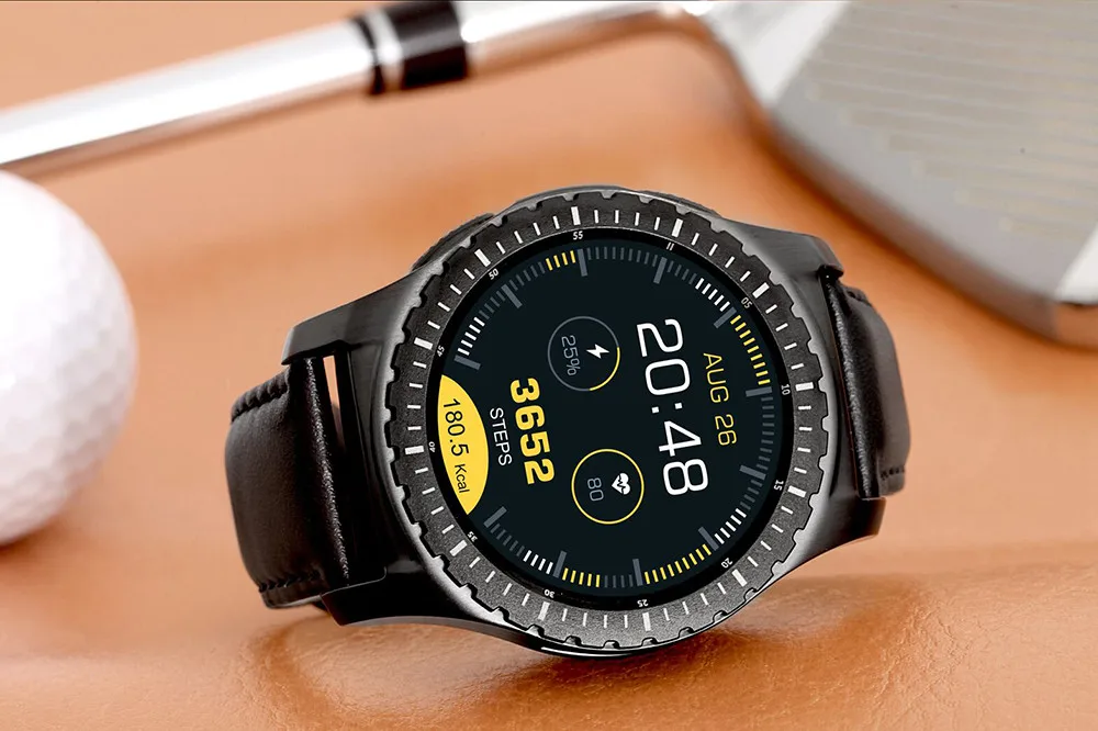 YourTribe KW28 Smartwatch телефон Bluetooth Смарт часы 1,3 дюймов Сидячий напоминание о частоте пульса монитор Анти-потеря удаленной камеры