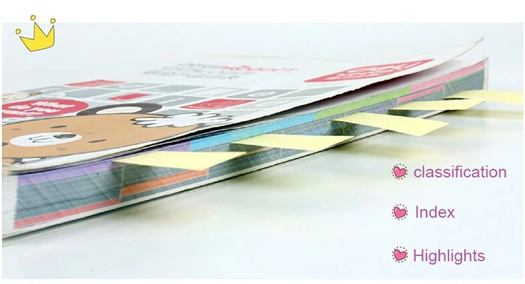 Блокноты для записей гастроном 7730 меон пленка этикетки 4-цвет sticky pad пост-это Красочные бумага для заметок