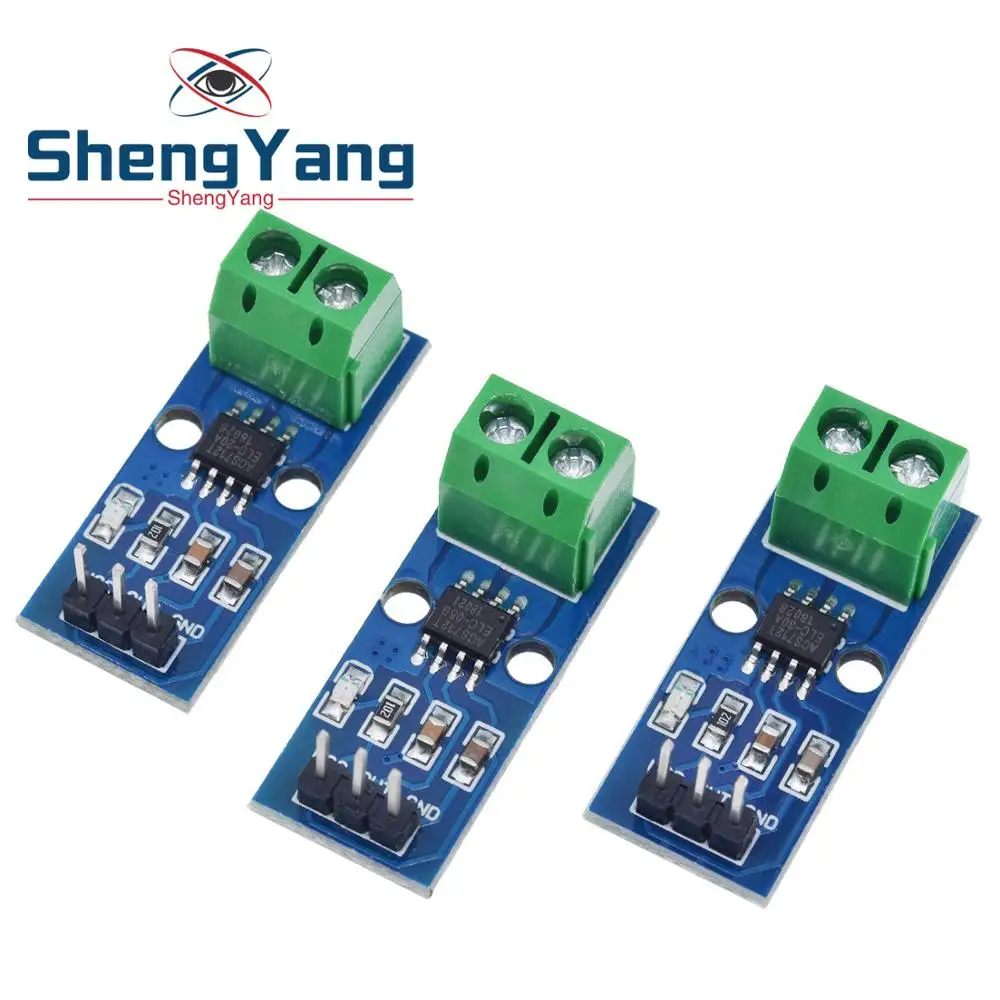 

1PCS ShengYang NEW 5A 20A 30A Hall Current Sensor Module ACS712 model for arduino