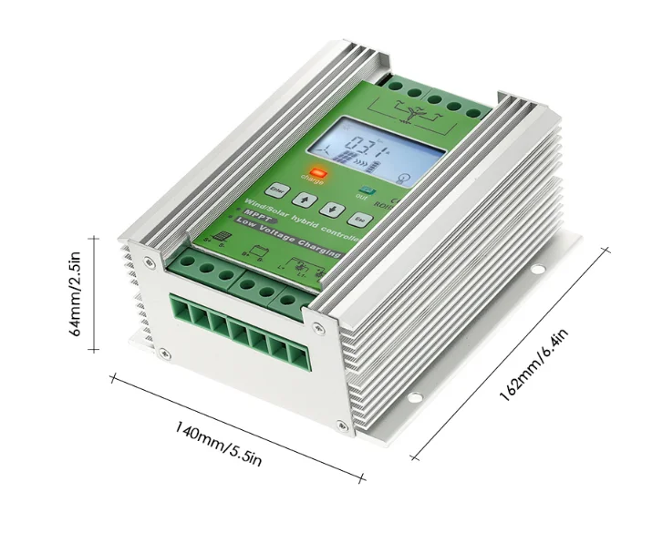 1400W 50A со слежением за максимальной точкой мощности, ветро-солнечной гибридной системы контроллера заряда 12v 24v с dumpload резистор boost зарядки