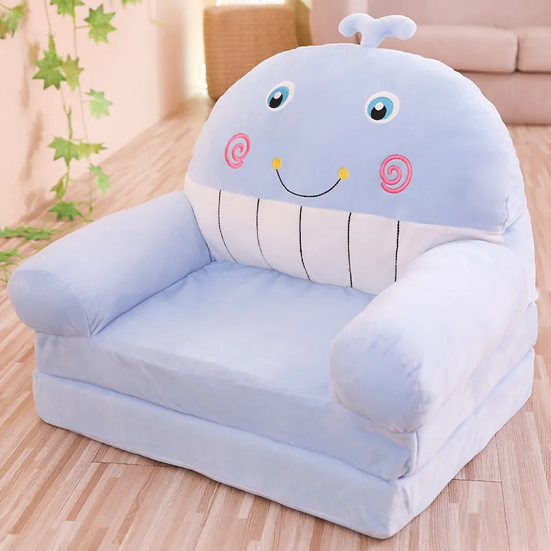 Креативный плюшевый мягкий диван 50 см с поддержкой сидения для младенцев, обучающий сидить стул, сохраняющий сидение, удобно для детей, подарки