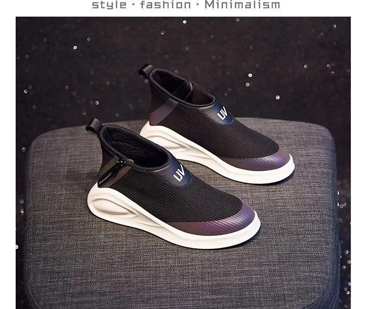 Koovan/женские кроссовки; коллекция года; высокая обувь в стиле хип-хоп для девочек; Весенняя спортивная женская обувь для отдыха; модные красивые ботинки для женщин