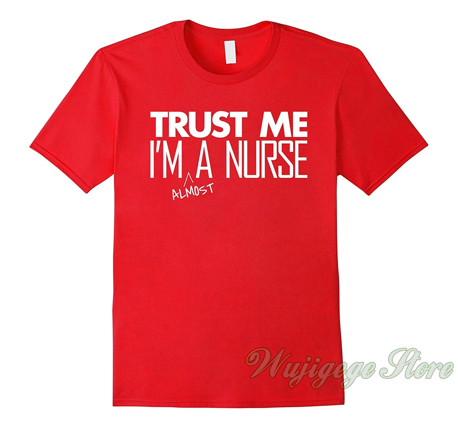 

Summer funny print Trust Me I am almost A Nurse Funny Nursing Student t shirt men women tops tee 100% cotton tshirts