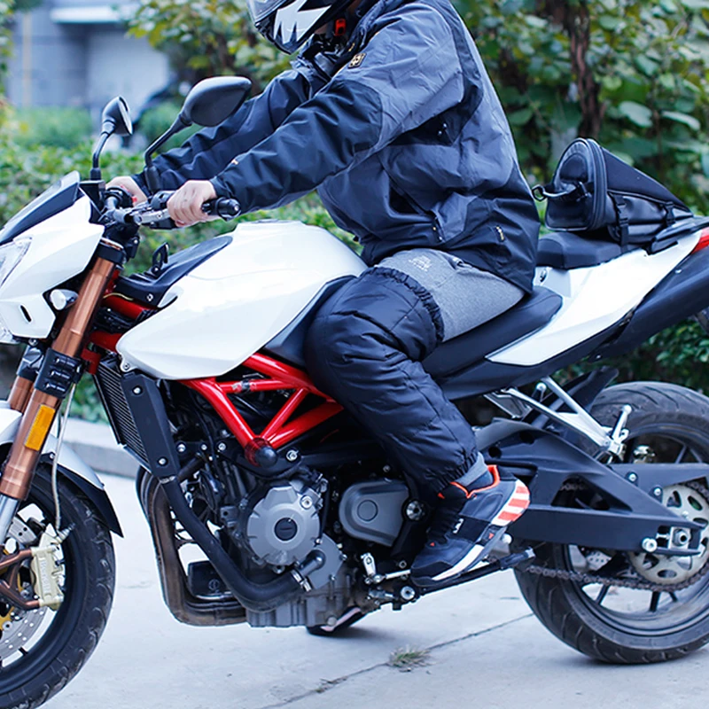 FUYOUSHENZHU мотоциклетные согревающие наколенники теплые и пуховые наколенники в осенне-зимний ветрозащитный чехол унисекс