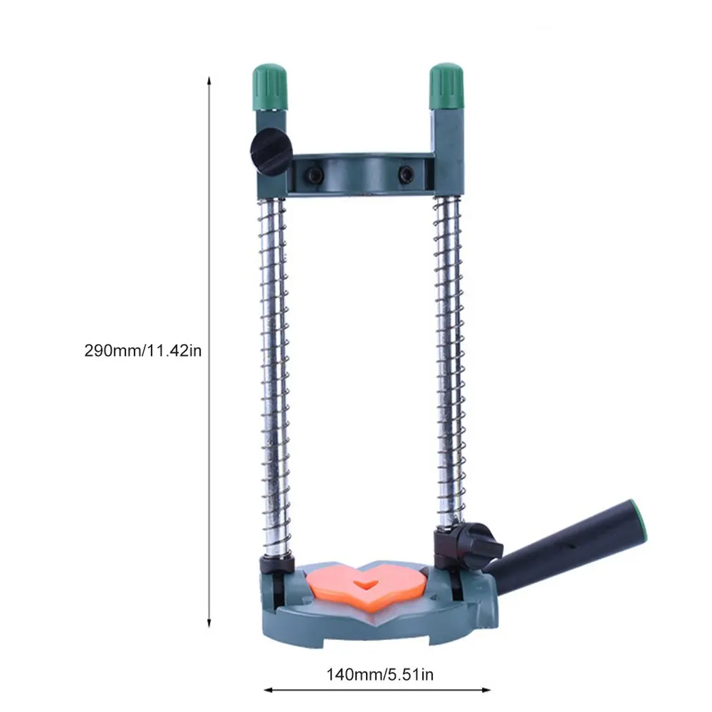 Многофункциональный деревообрабатывающий регулируемый угол сверла держатель направляющая подставка позиционирование кронштейн для электрической дрели мощность