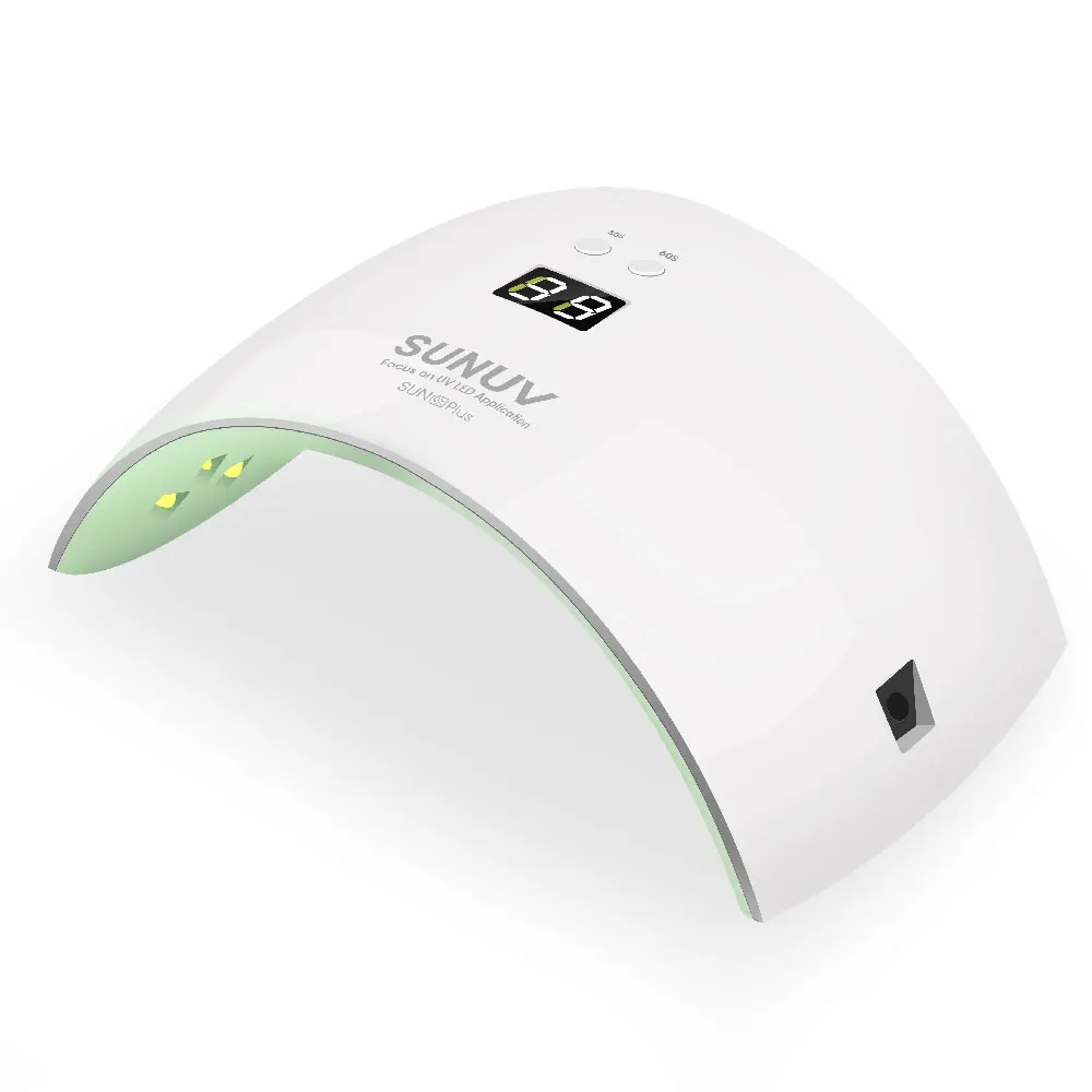 SUNUV UV LED Nail Dryer 36W LED Lamp Nail Curing Gel Polish with LCD Timer Button Sensor Manicure Auto Tools