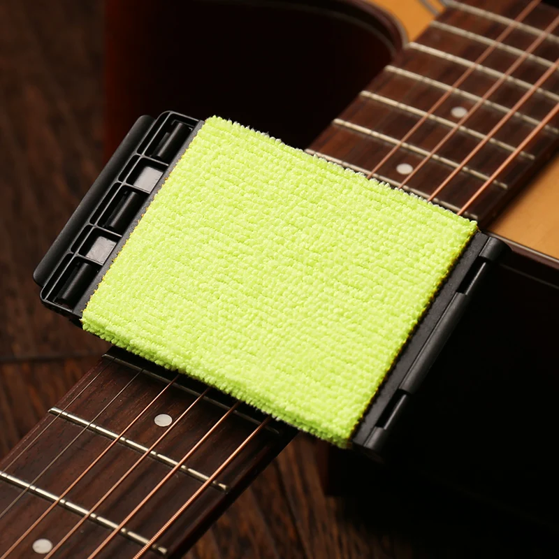 Guitar String Scrubber Guitar String Cleaner Electric Guitar Strings Cleaner Kit Durable Guitar Bass String Scrubber Cleaner Cleaning & Care Tool Instrument Accessory by RiToEasysports Green Guitar String Scrubber Guitar String Cleaner Electric Guitar Strings Cleaner Kit Durable Guitar Bass String Scrubber Cleaner Cleaning & Care Tool Instrument Accessory by RiToEasysports Green