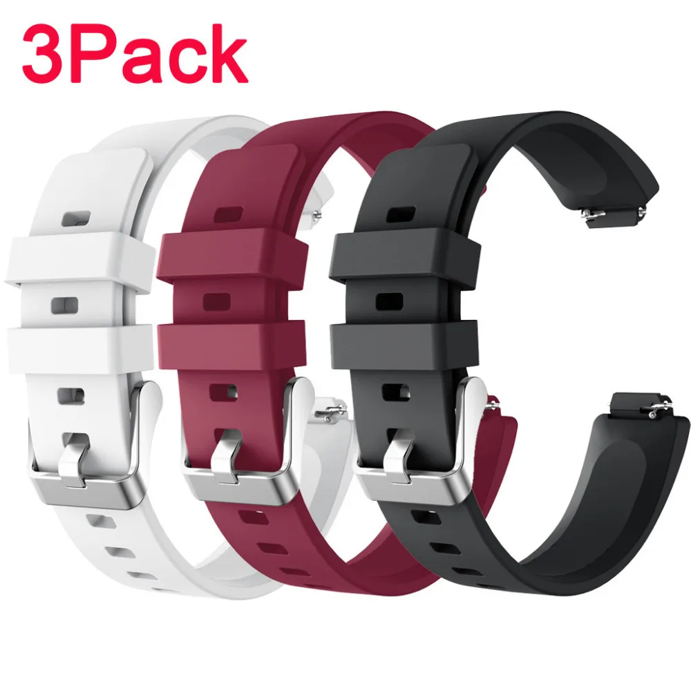 New Fashion Wrist Strap Sports Watch Band Silicone Bracelet Strap Band ForFitbit InspireInspire HR 233mm 40MR19 (34)
