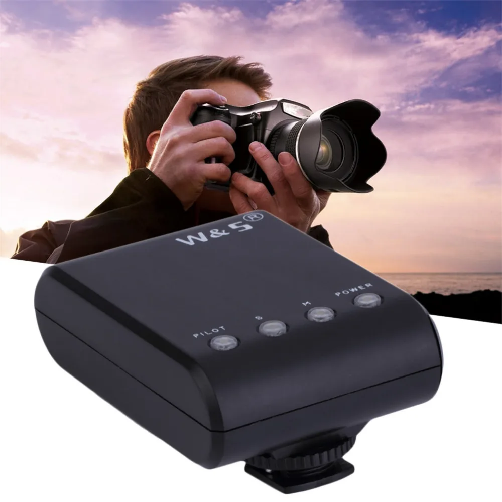 

WS-25 Portable Mini Digital Slave Flash Speedlite Flash with Universal Hot Shoe GN18 for Canon Nikon Pentax Sony