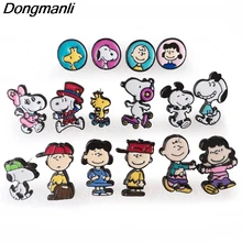 L2680 различные стили милые собачки детские серьги для женщин подарок для девочек Нержавеющая Сталь Ушной штырь предотвратить аллергию