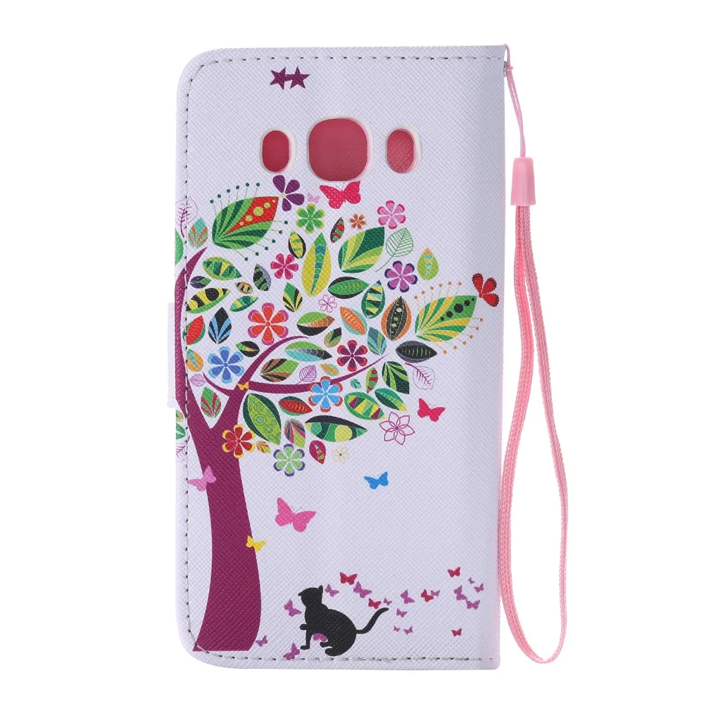 Чехол книжка с милым мультяшным кошельком и для Samsung Galaxy J1 J3 J5 J7 2016 J120 J310 J510 J710